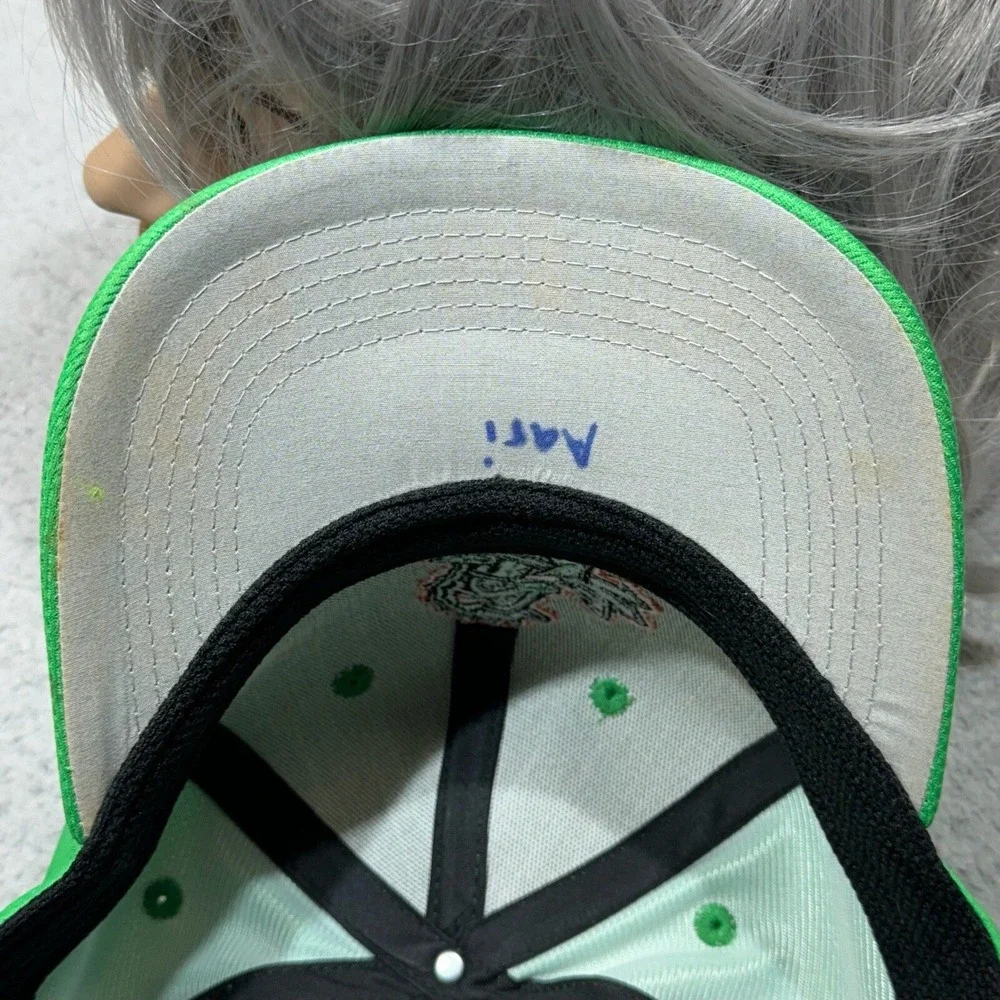 Norfolk Tides Hat Cap Strap Back Green Streetwear Retro Rare MiLB Youth